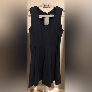 Banana Republic | Navy Fit + Flare Dress